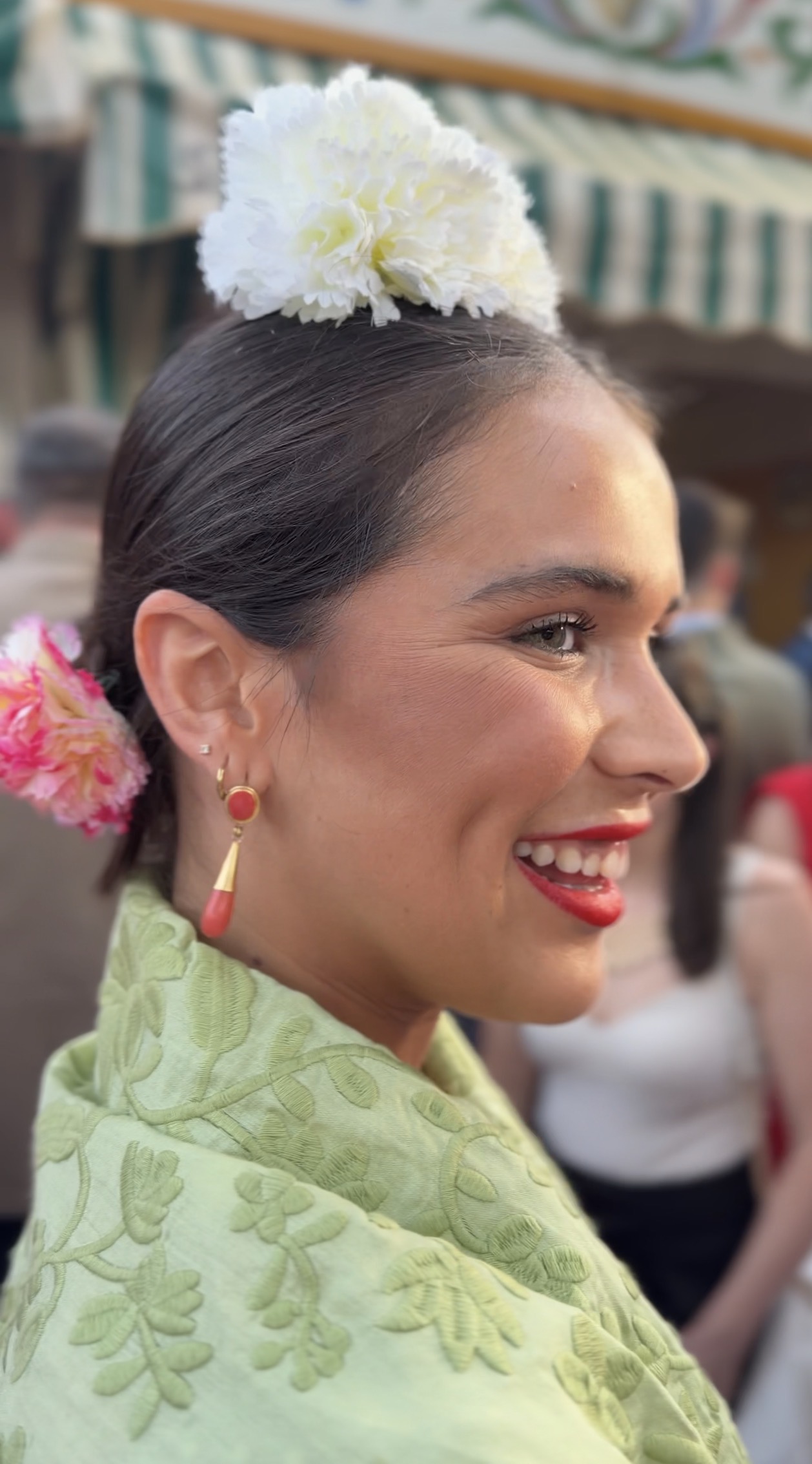 Pendientes Lágrimas de Coral miniatura 3