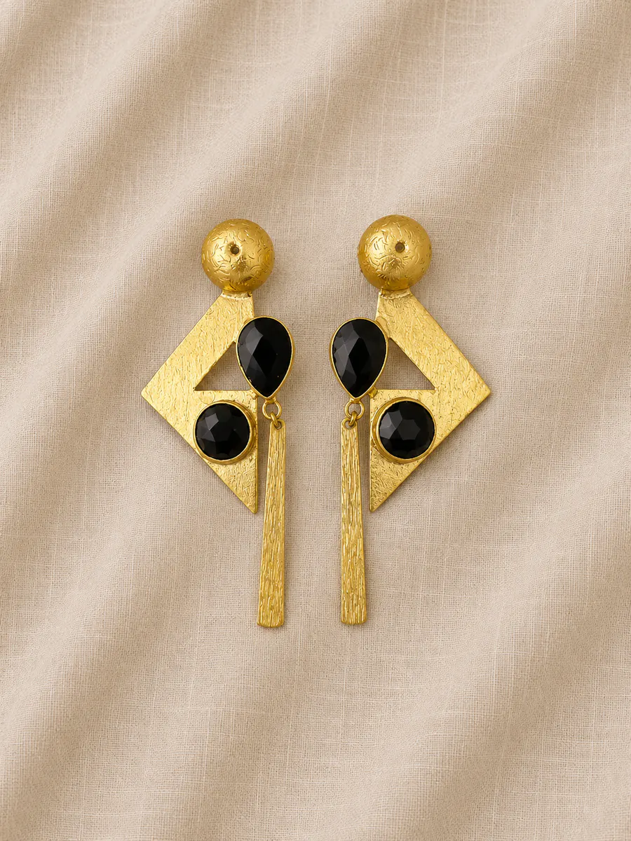 Pendientes Zahara Noir