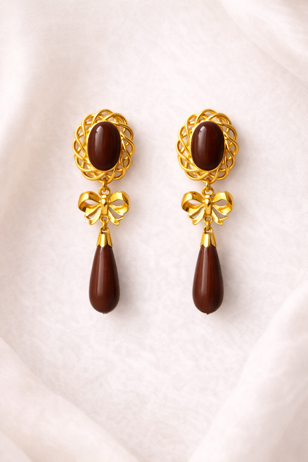 Pendientes Coralia Cocoa