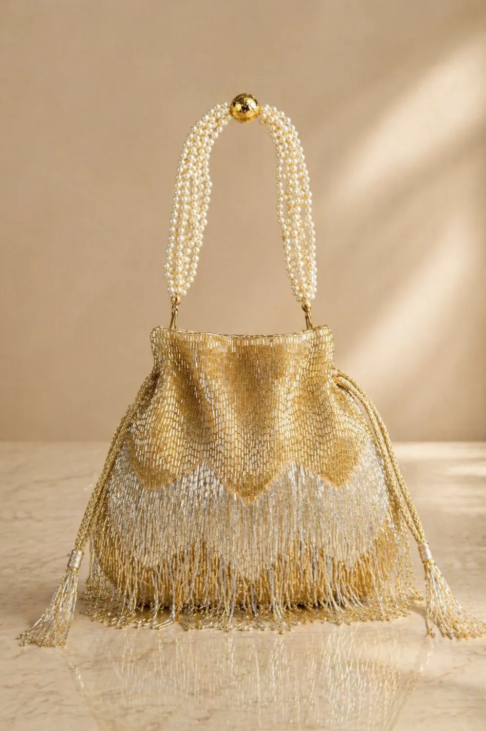 Bolso Golden Cascade