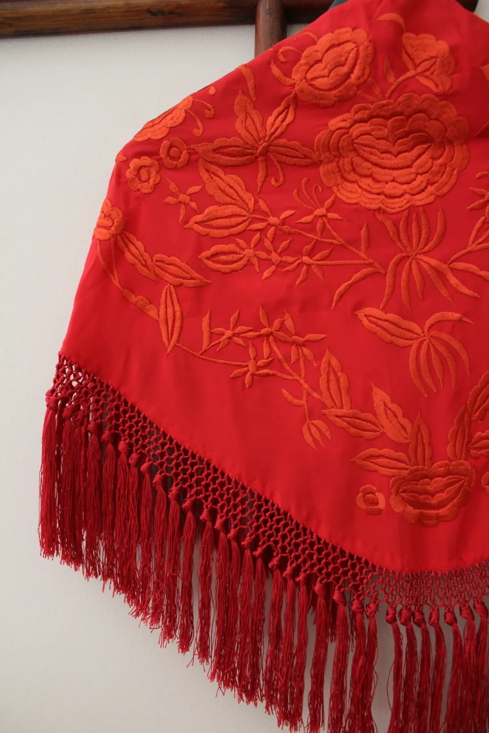 Mantoncillo Rojo Coral - vista alterna