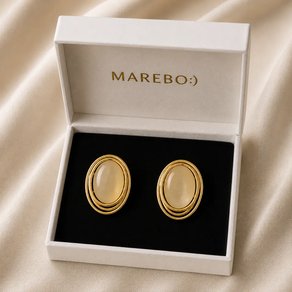 Pendientes Siena Champagne