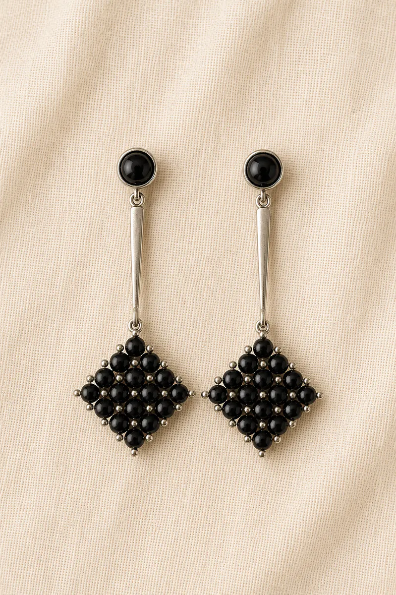 Pendientes Capri Noir