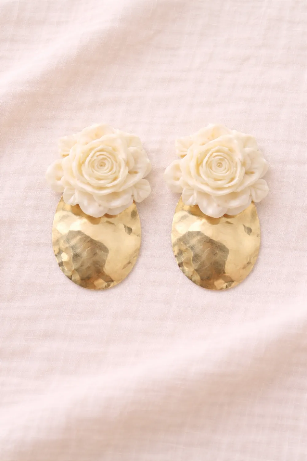 Pendientes Rosarium Crudo