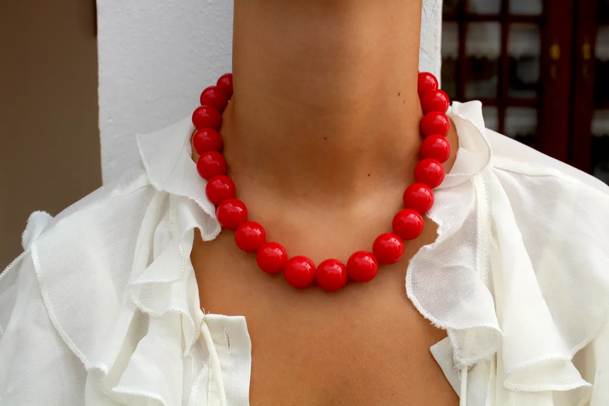 Collar Carmesí Sevilla
