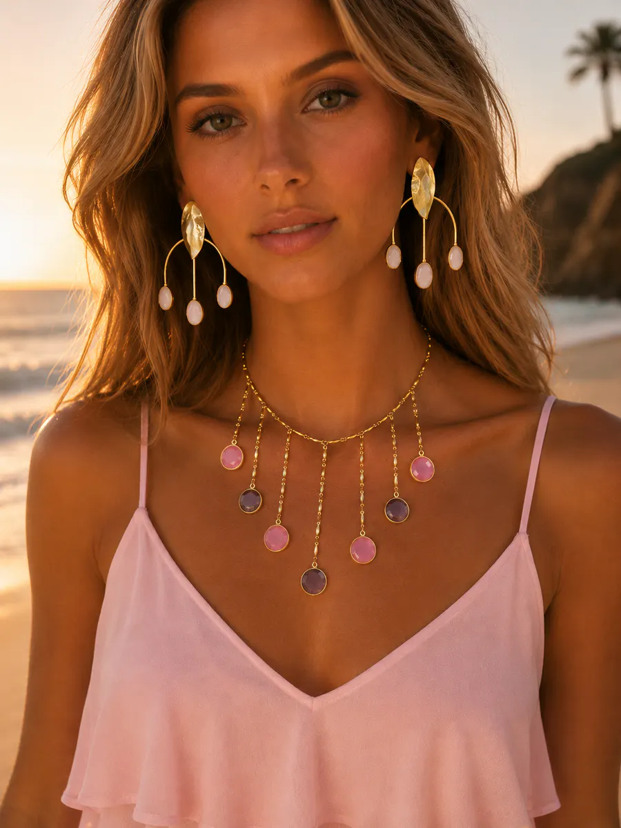 Collar Aveline Berry - vista alterna