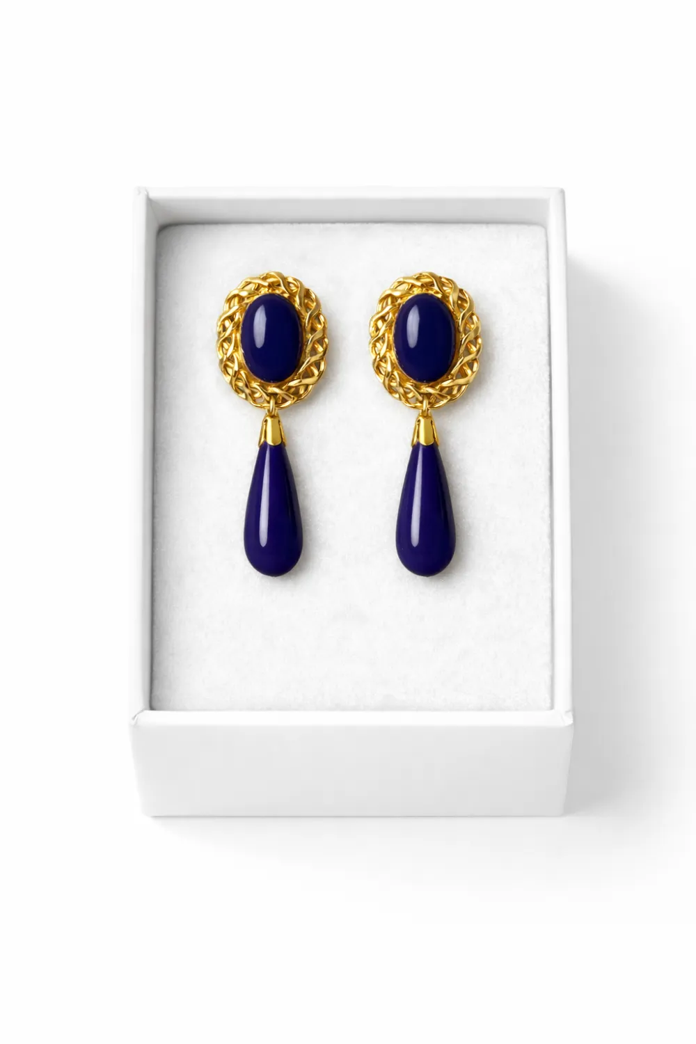 Pendientes Aurelia Azul Marino