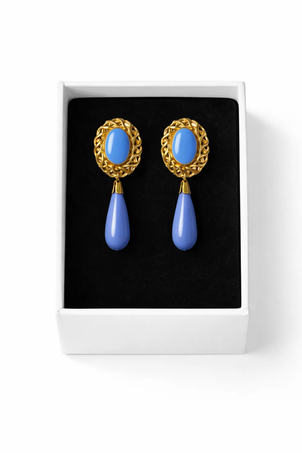 Pendientes Aurelia Azul Ducado