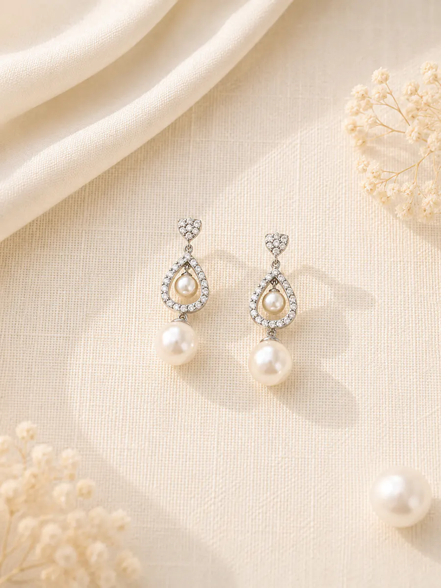 Pendientes Perla Serena
