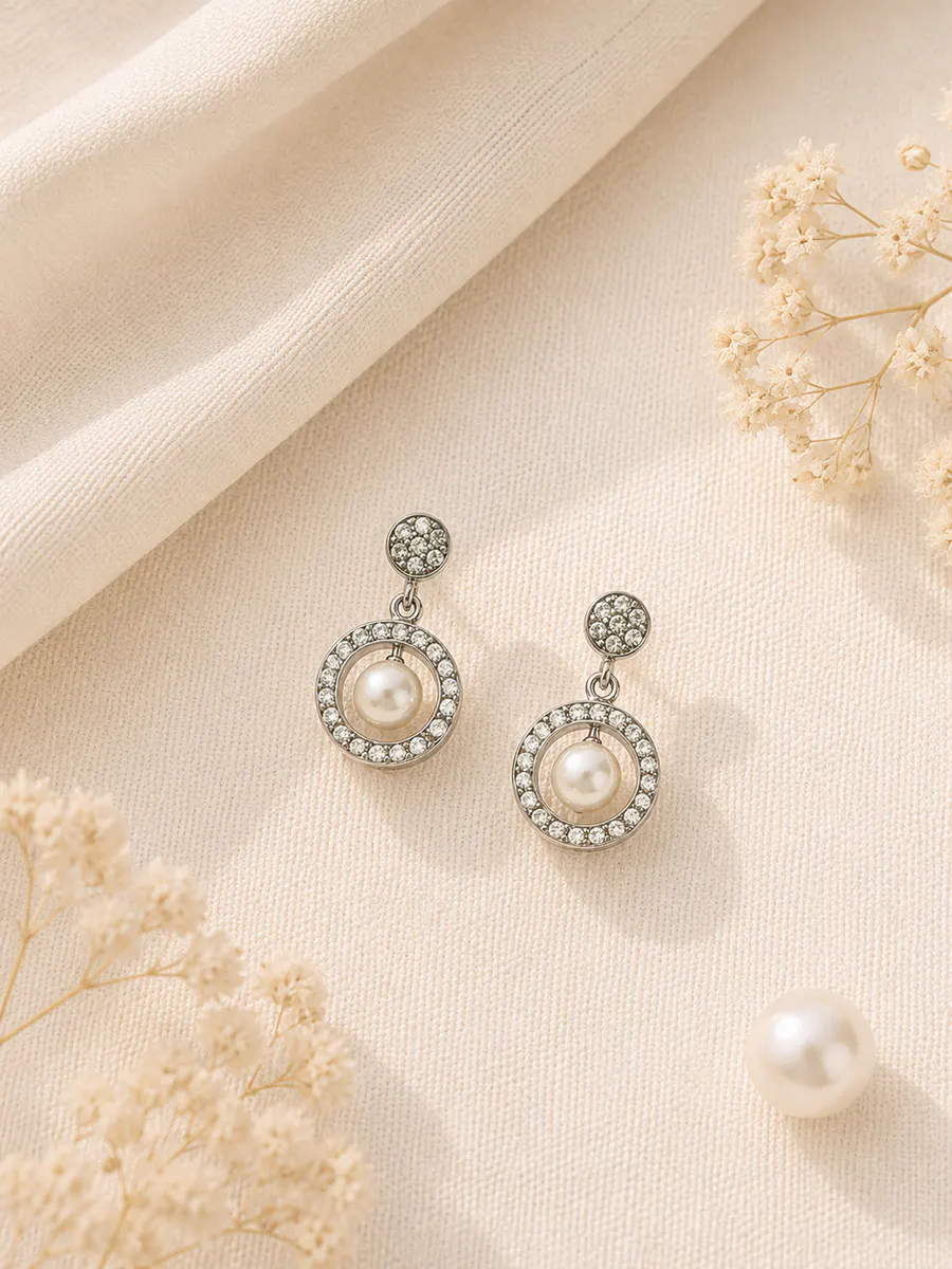 Pendientes Perla Étoile