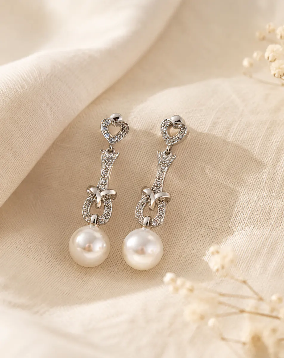 Pendientes Isabella Silver