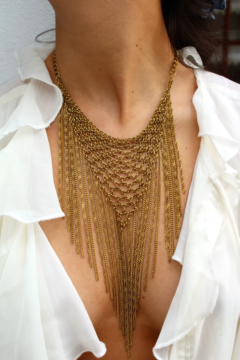 Collar Emperatriz Dorado