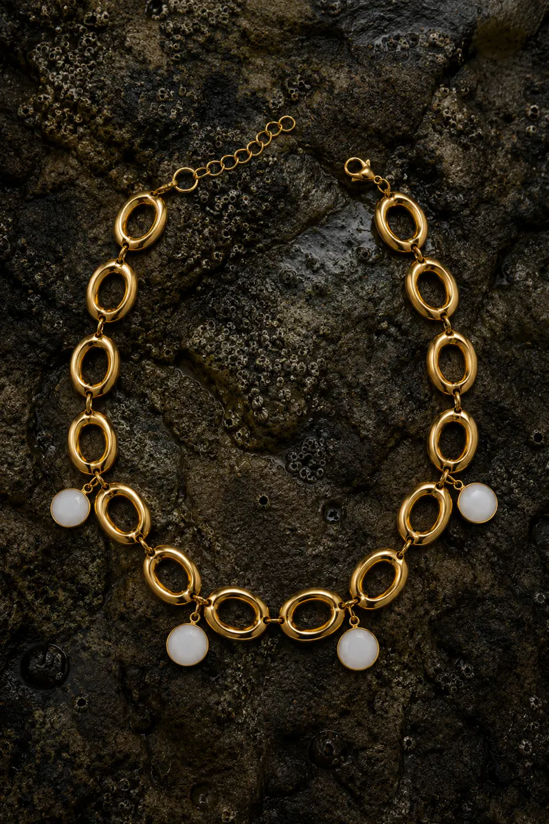 Collar Vittoria Blanco