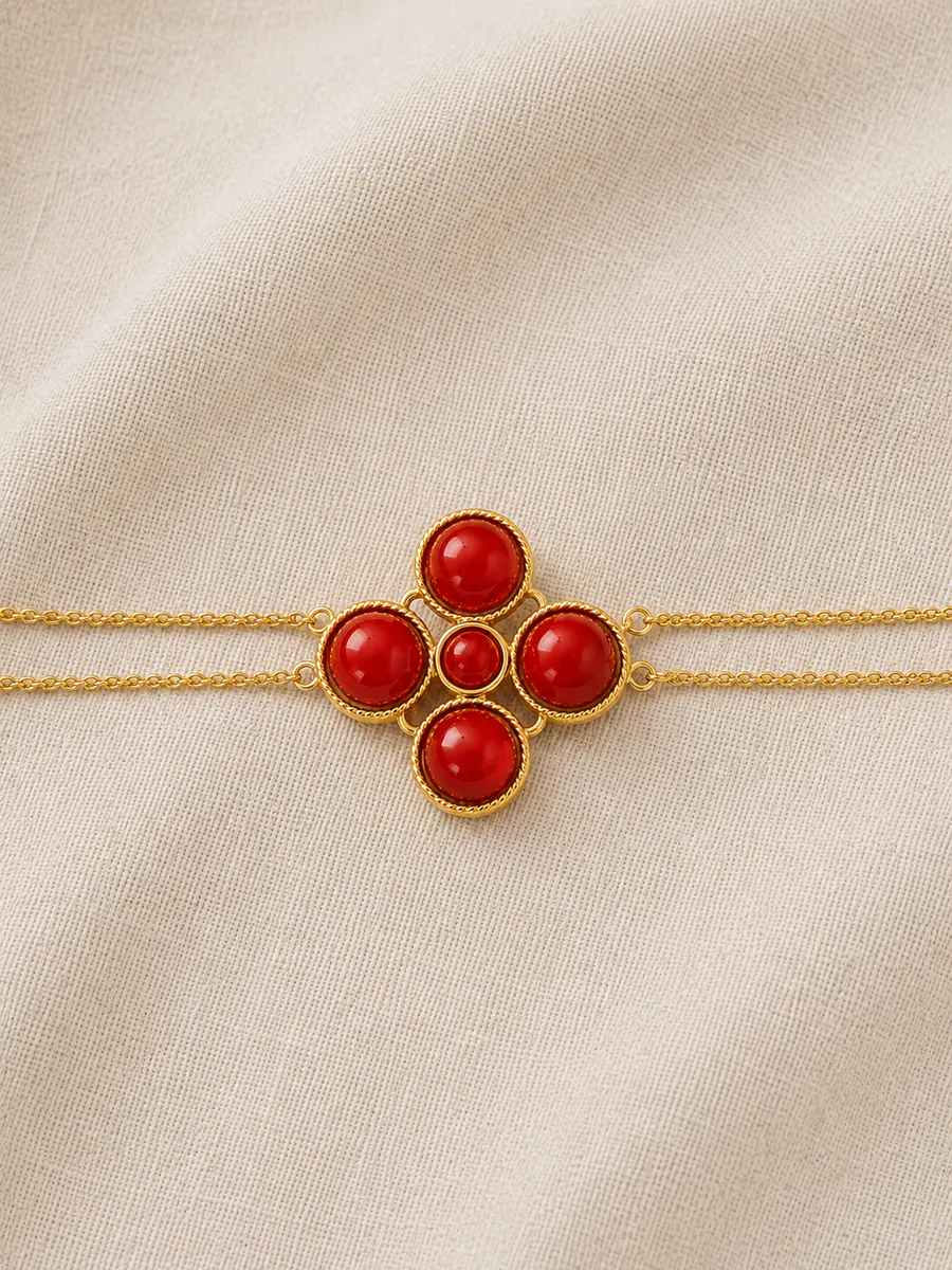 Choker Crux Rouge