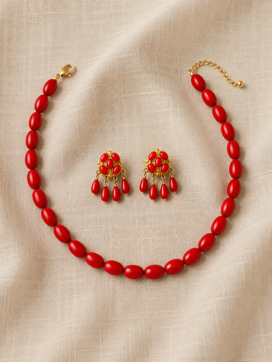 Pendientes Varenne Rojos