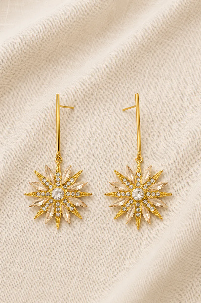 Pendientes Évora Gold