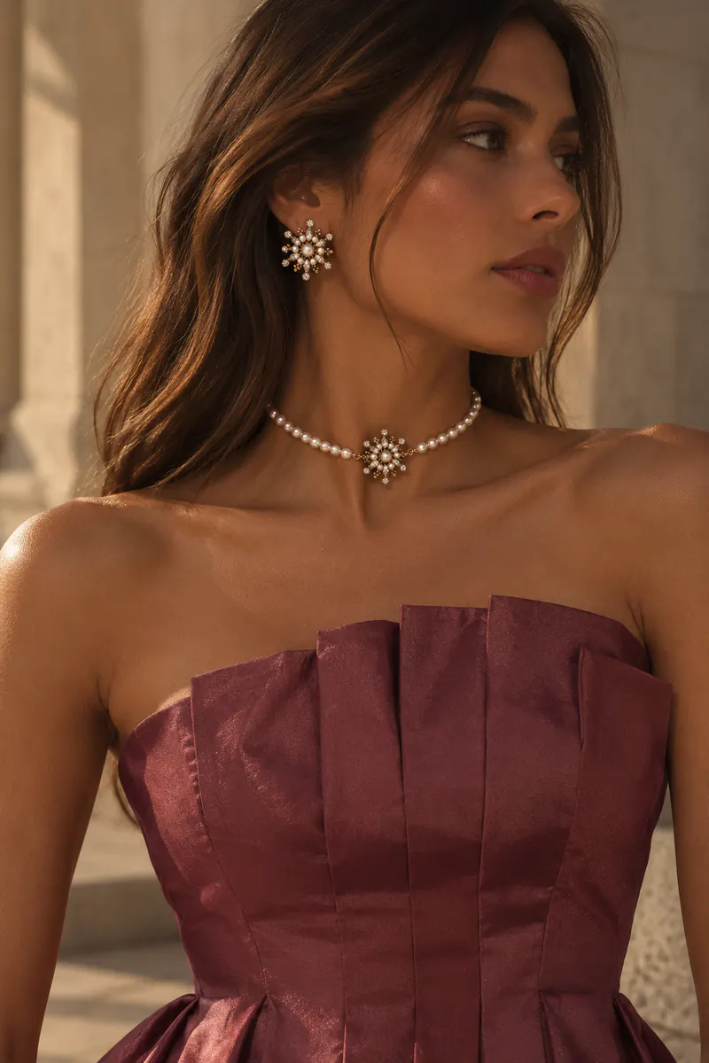 Choker Perlas Vendôme - vista alterna