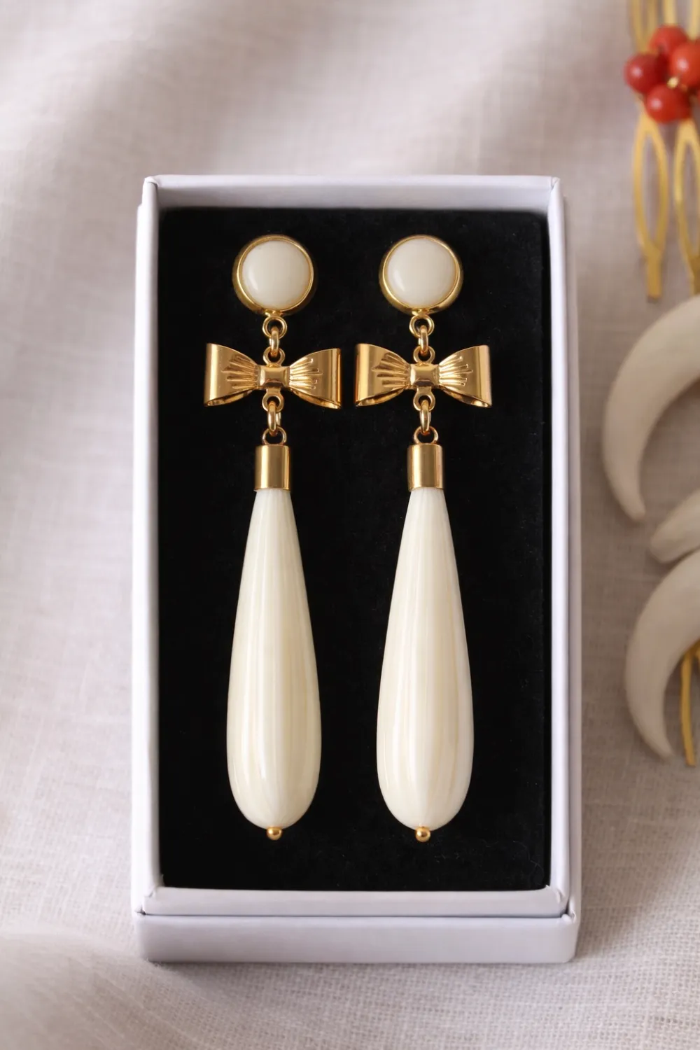 Pendientes Hueso Elegance
