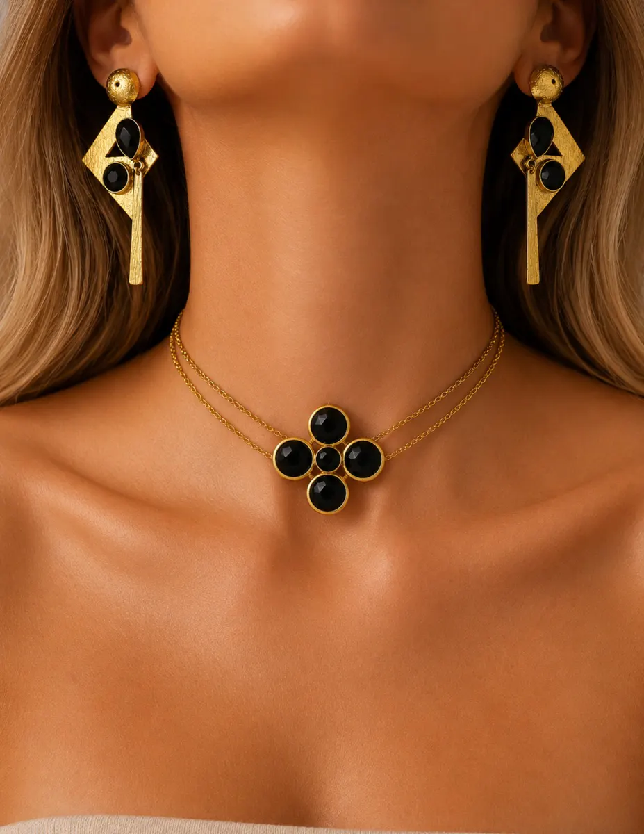 Choker Crux Noir - vista alterna