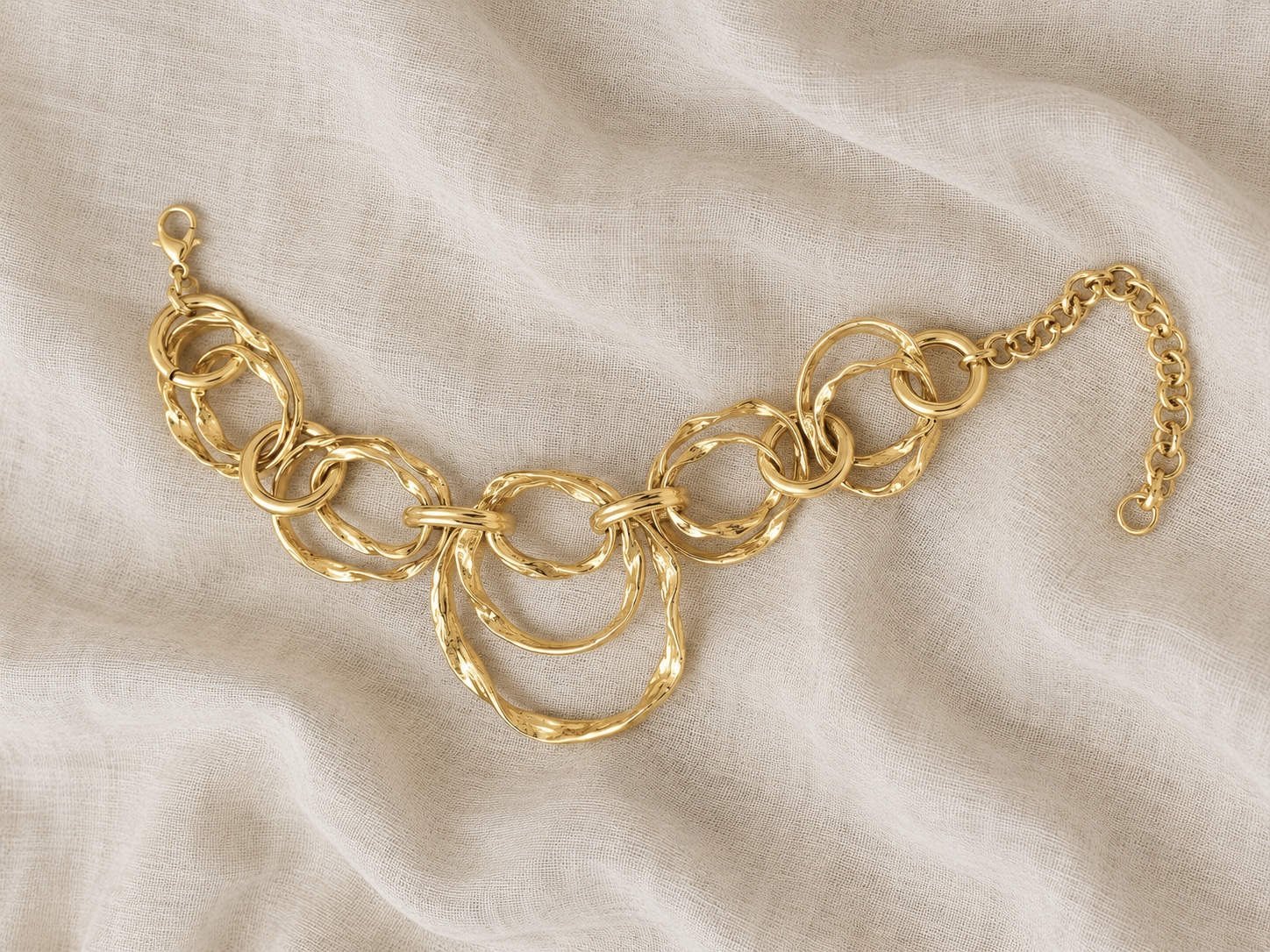Choker Dorado Aurea - vista alterna