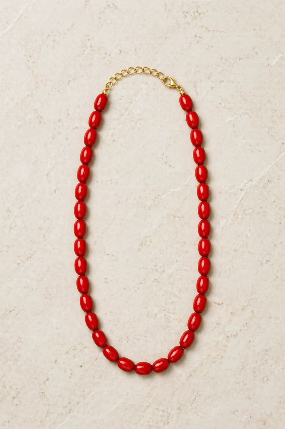 Collar Alba Carmesí