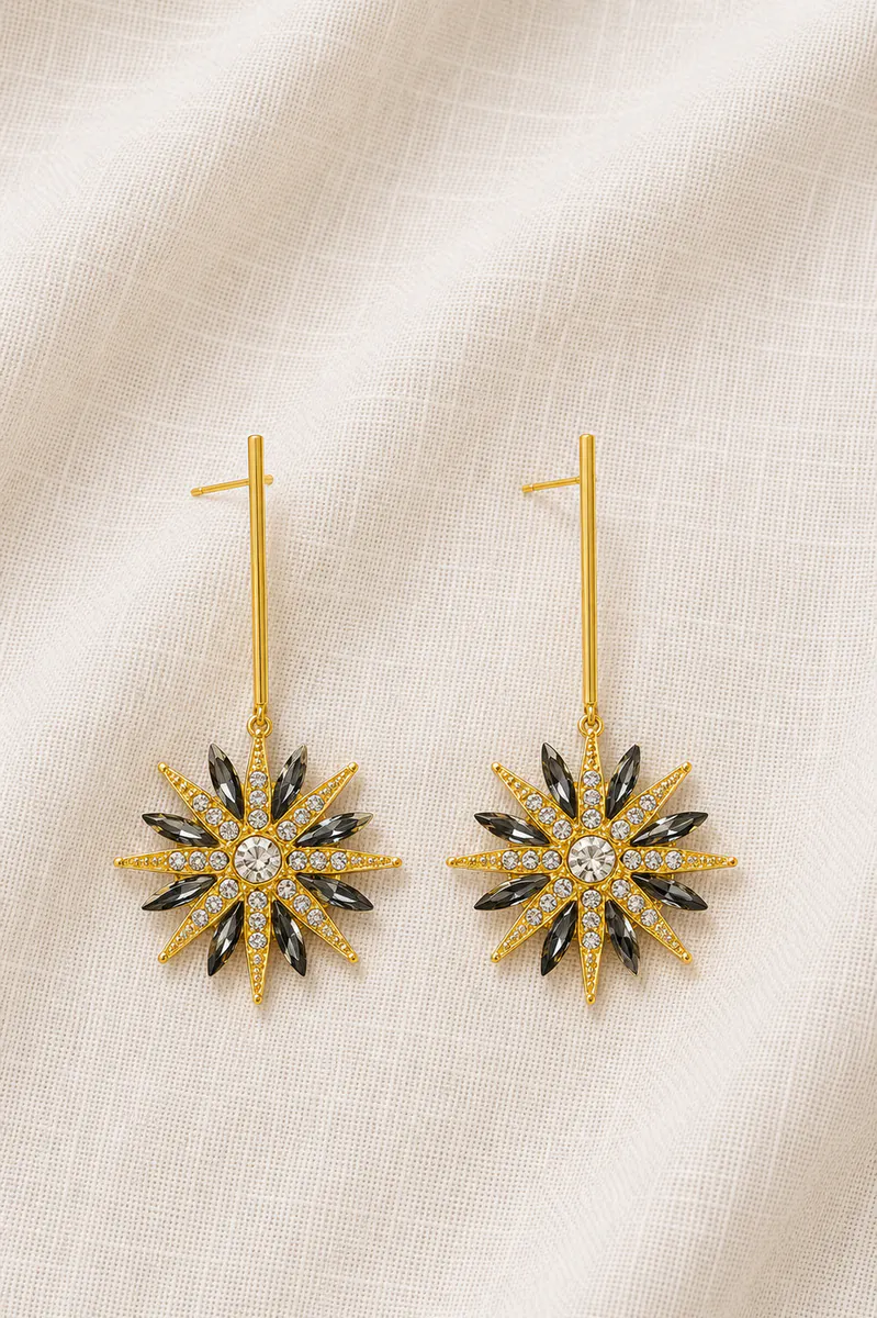 Pendientes Évora Noir