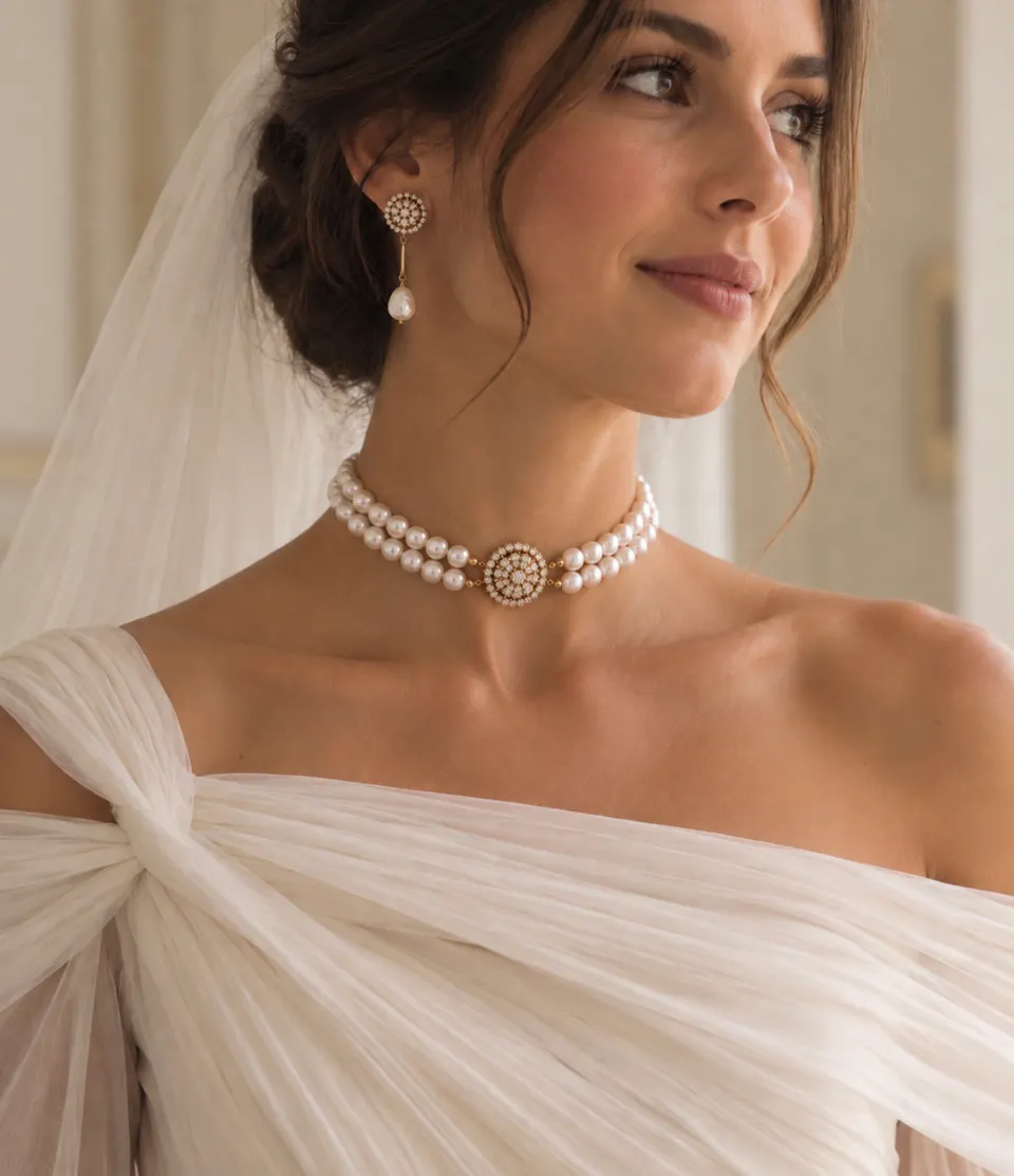 Choker Catalina - vista alterna