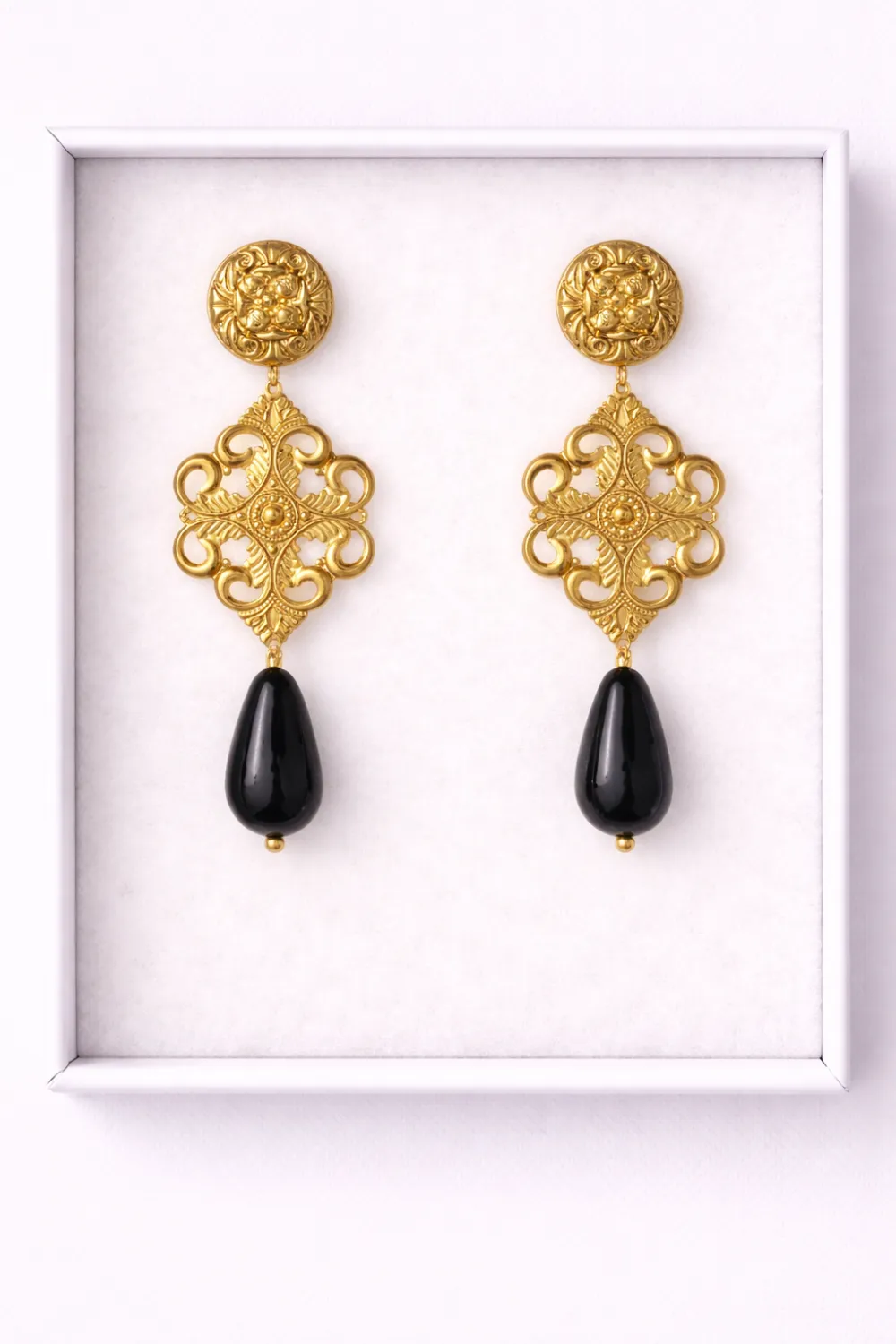 Pendientes Linaje Azabache