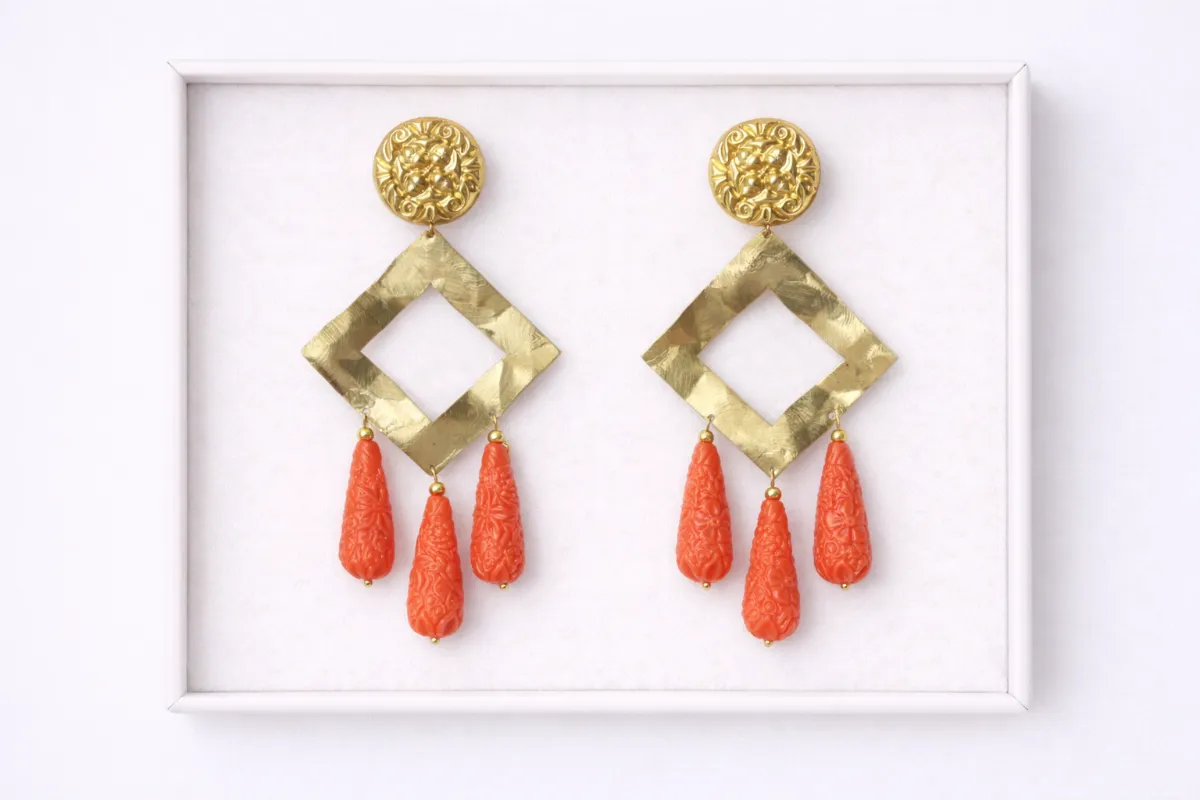 Pendientes Descará Sunset