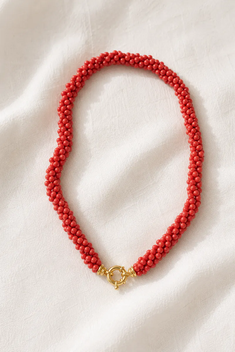 Collar Coral Mallorca