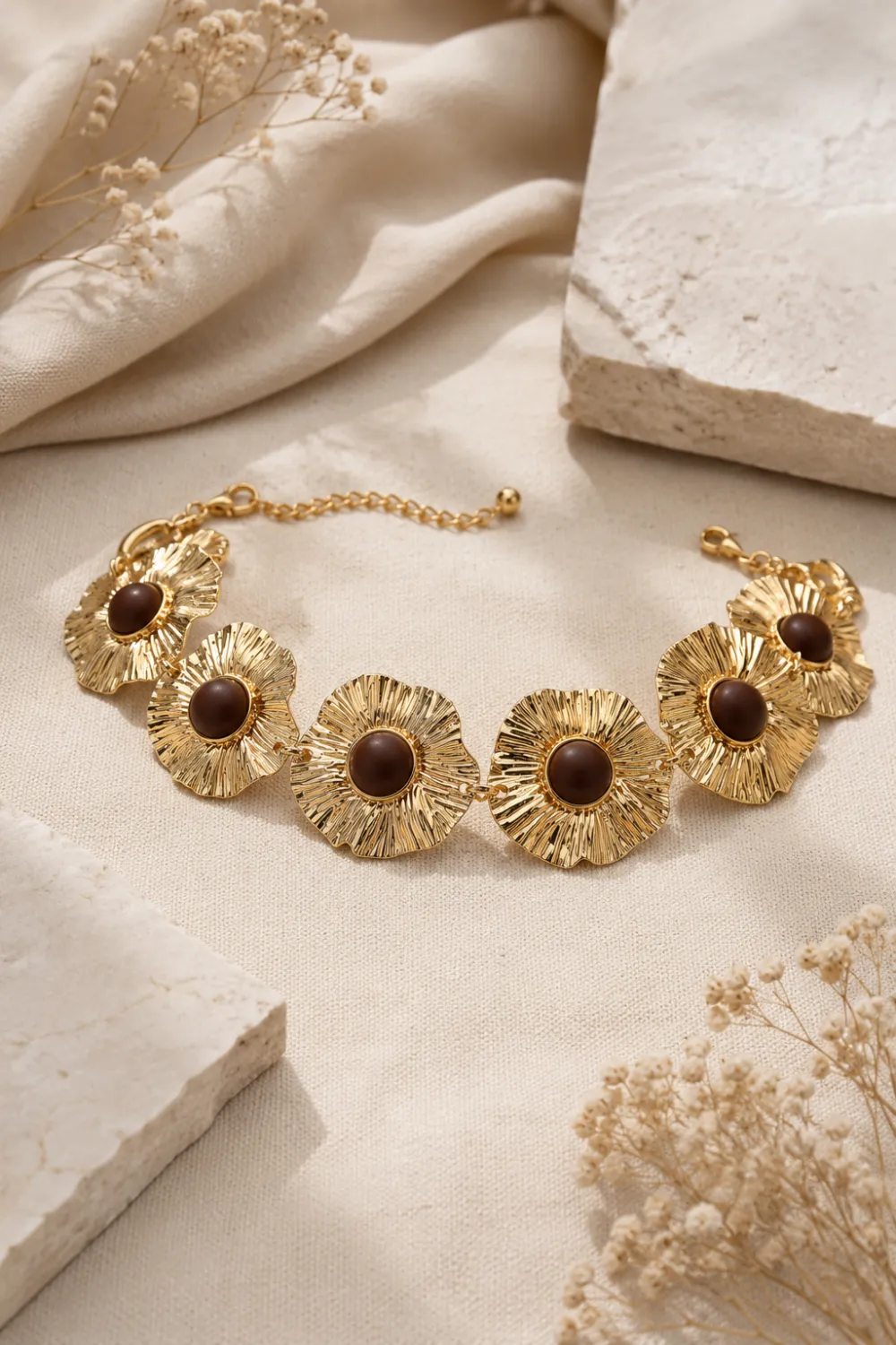 Choker Chocolate Doré