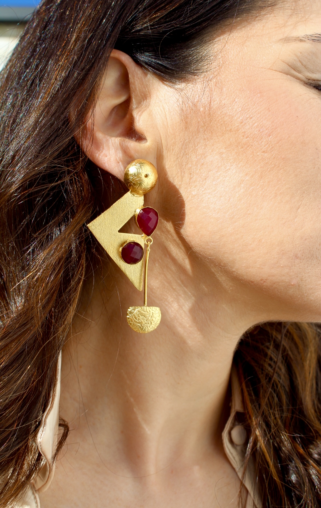 Pendientes Zahara Jaipur miniatura 3